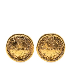 CHANEL 31 RUE CAMBON Earrings, Gold Plated, Women's