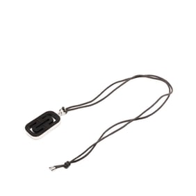 BVLGARI Parentesi Necklace in White Silver Wood and SV925 Fabric for Women