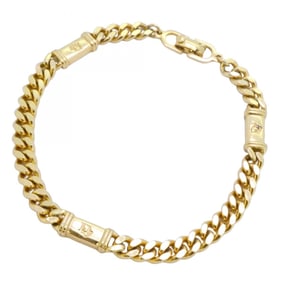 Christian Dior Bracelet GP Plated Gold Women's