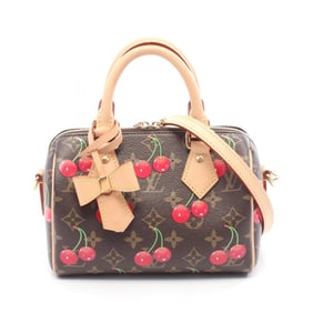Louis Vuitton x Takashi Murakami Speedy Bandouliere 20 Handbag, Coated Canvas and Leather, Monogram