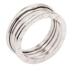 BVLGARI B-zero1 Ring #60 18K White Gold Men's
