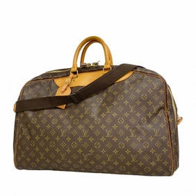 Louis Vuitton Monogram Alize de Poche Boston Bag M41392 Brown Men's/Women's P1941364
