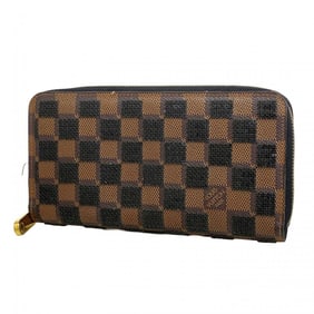 Louis Vuitton Damier Pilot Zippy Wallet N63173 Brown Noir Men's/Women's P1905608