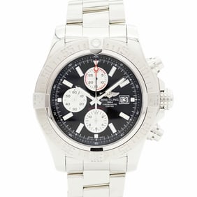 Breitling Super Avenger II A13371 Black Dial Men's Watch