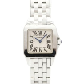 Cartier Santos de SM W25064Z5 Ivory Dial Women's Watch