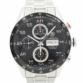 TAG Heuer Carrera CV2A10 Black Dial Men's Watch