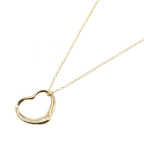 Tiffany & Co. Open Heart Necklace, 18K Yellow Gold, Women's