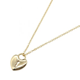 Tiffany & Co. Heart Lock Necklace, 18K Yellow Gold, Women's