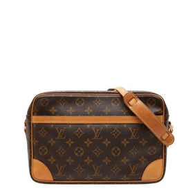 Louis Vuitton Monogram Trocadero 30 Crossbody Shoulder Bag M51272 Brown Leather Women's LOUIS