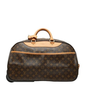 Louis Vuitton Monogram Eole 50 Boston Bag/Carry-on Bag M23204 Brown Leather Women's LOUIS VUITTON