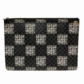 Louis Vuitton Christopher Nemeth Pochette Jour GM PVC Clutch Bag M61232