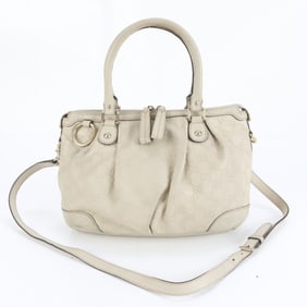 Gucci Guccissima Sukey 247902 Leather 2-Way Shoulder Bag/Crossbody Tote for Women