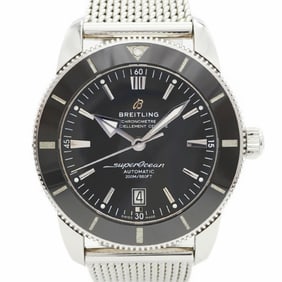 Breitling Superocean AB2020 Black Dial Men's Watch