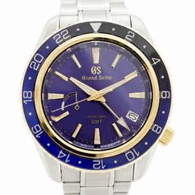 Seiko Grand 9R66-0AW0 SBGE248 Blue Dial Men's Watch