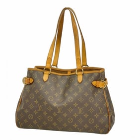 Louis Vuitton Monogram Batignolles Horizontal Tote Bag M51154 Brown Women's