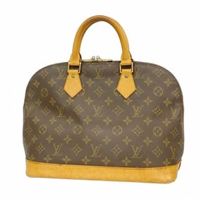 Louis Vuitton Monogram Alma Handbag M51130 Brown Women's
