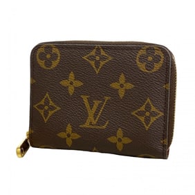 Louis Vuitton Monogram Zippy Coin Purse M60067 Brown Women's