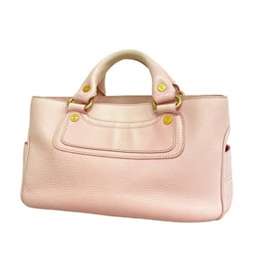Celine Boogie Bag Leather Pink Women's Handbag