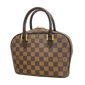 Louis Vuitton Damier Saria Mini Handbag N51286 Ebene Women's