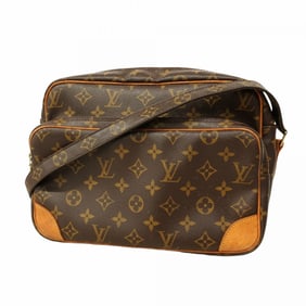 Louis Vuitton Monogram Nile Shoulder Bag M45244 Brown Women's