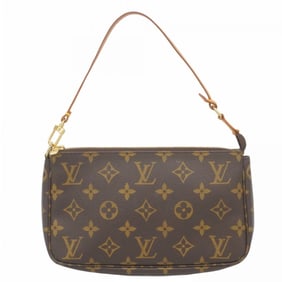 Louis Vuitton Monogram Pochette Accessoires M51980 Brown Women's Bag/Pouch