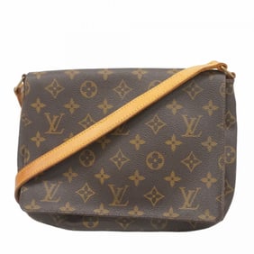 Louis Vuitton Monogram Musette Tango Short Strap Shoulder Bag M51257 Brown Women's