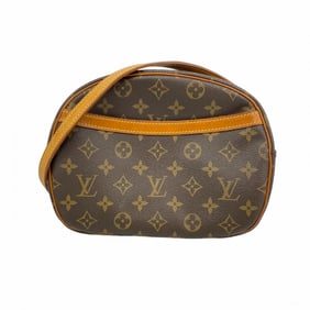 Louis Vuitton Monogram Blois Shoulder Bag M51221 Brown Women's
