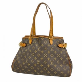 Louis Vuitton Monogram Batignolles Horizontal Tote Bag M51154 Brown Women's
