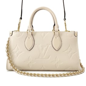 Louis Vuitton Monogram Empreinte On-the-Go Handbag EW M23698 LOUIS VUITTON 3-way Shoulder Bag