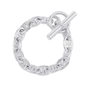 Hermes Chaine d'Ancre PM Bracelet, 14 links, SV925 silver.
