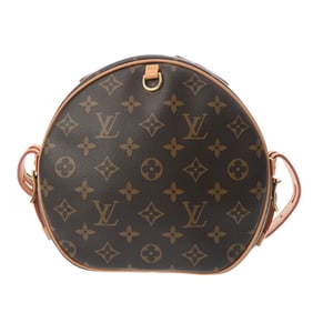 LOUIS VUITTON Monogram Boite Chapeau Souple Brown M52294 Women's Canvas Shoulder Bag, Like New,