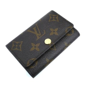 LOUIS VUITTON Louis Vuitton Multicle 6 Key Case Monogram Brown M62630 Unisex