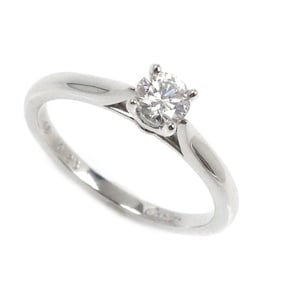 CARTIER Pt950 Platinum Solitaire Ring N4135948, 0.23ct Diamond, Size 8, 48, 2.7g, Women's