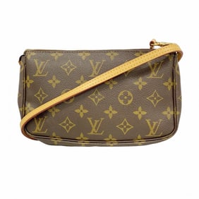Louis Vuitton Monogram Pochette Accessoires M51980 Brown Women's Bag/Pouch