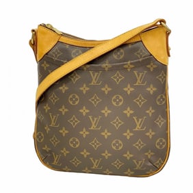 Louis Vuitton Monogram Odeon PM Shoulder Bag M56390 Brown Women's