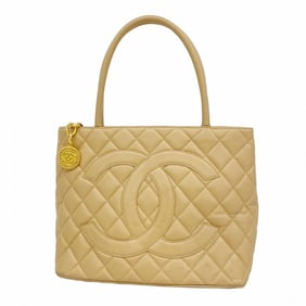 Chanel Reissue Tote Bag, Caviar Skin, Beige, Women's