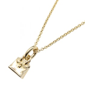 Hermes Hermès Birkin motif necklace, 18K yellow gold, for women.
