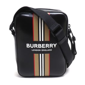 BURBERRY THORNTON Shoulder Bag, Black, Nova Check, Unisex, 8030016