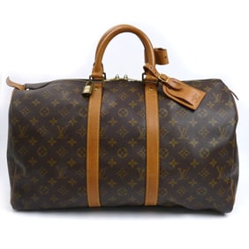 LOUIS VUITTON Louis Vuitton Keepall 45 Boston Bag Monogram M41428 Unisex