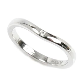 CARTIER Pt950 Platinum Ballerina Curve Wedding 3-Piece Diamond Ring, B4092947, Size 7, 47mm, 2.9g,