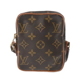 LOUIS VUITTON Monogram Mini Danube Brown M45268 Women's Canvas Shoulder Bag, Condition: B,