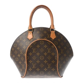 LOUIS VUITTON Monogram Ellipse MM Brown M51126 Women's Canvas Handbag, Condition: B, Pre-owned,