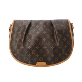 Louis Vuitton MI4181 Women's Shoulder Bag Brown,Monogram