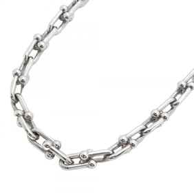 Tiffany Necklace Hardware Small Link Sterling Silver 925 for Men and Women