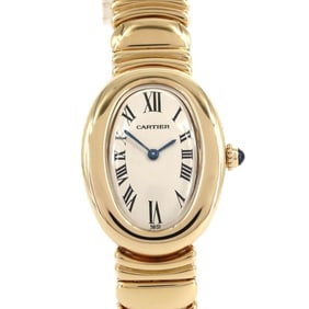 Cartier Baignoire YG W15045D8 Quartz Watch