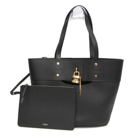 Chloé Mylo Women's Leather Tote Bag Black