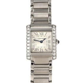 Cartier Tank Française SM D W4TA0020 Stainless Steel Quartz Watch