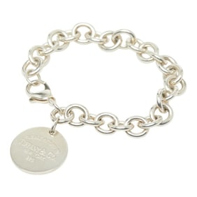 Tiffany Return to Round Bracelet in 925 Sterling Silver for Women. TIFFANY & Co.