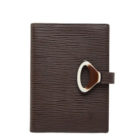 Louis Vuitton Epi Agenda PM Notebook Cover R2009D Brown Leather Women's LOUIS VUITTON