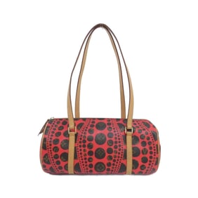 Louis Vuitton Monogram Pumpkin Dot (Yayoi Kusama) Papillon 30cm M40689 Handbag
